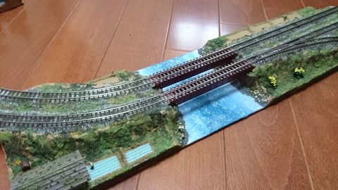 Ｎゲージジオラマ 田んぼと畑のある風景完成しました: 鉄道模型ブログ てつもの部屋